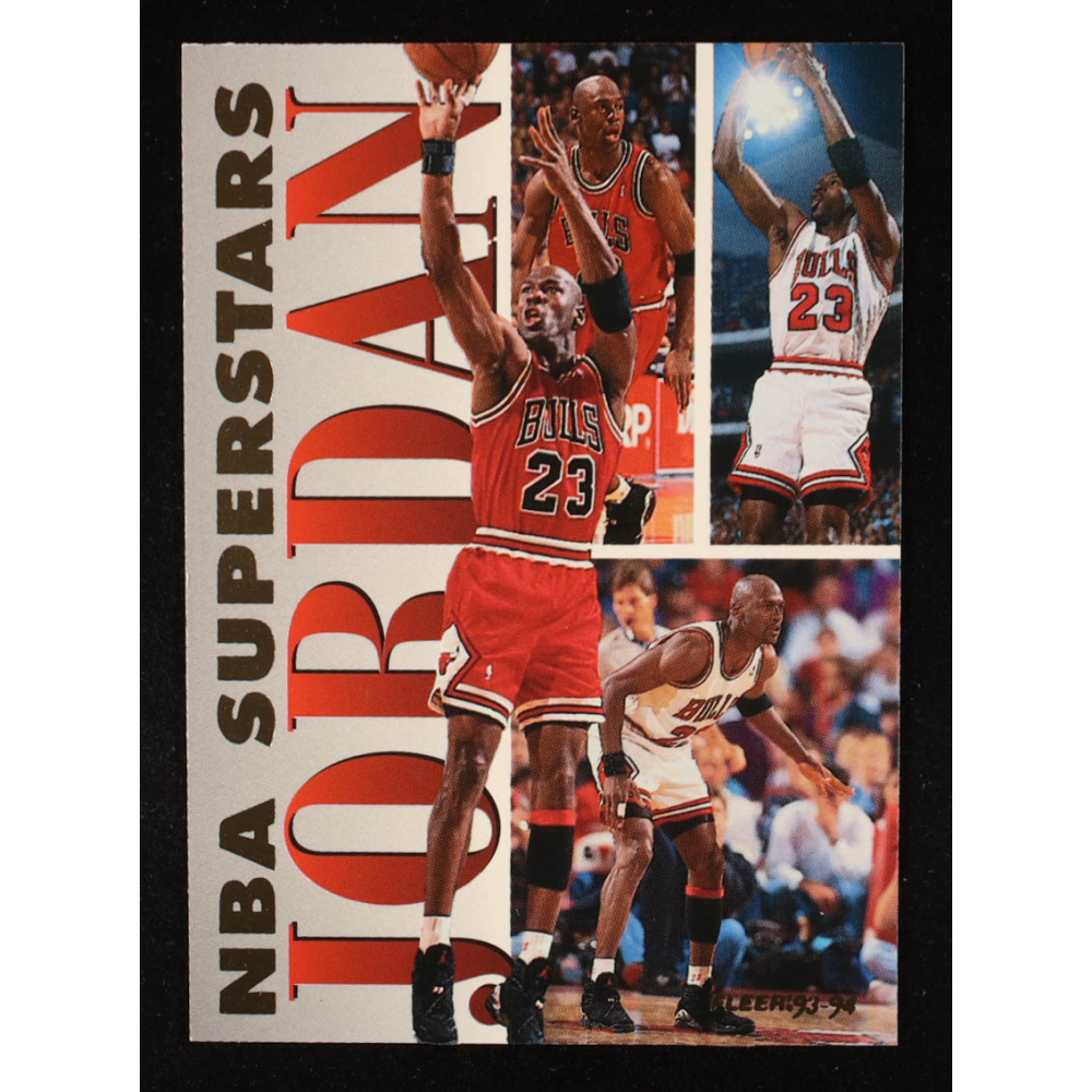 Michael Jordan 1993-94 Fleer NBA Superstars #7 at PristineAuction.com
