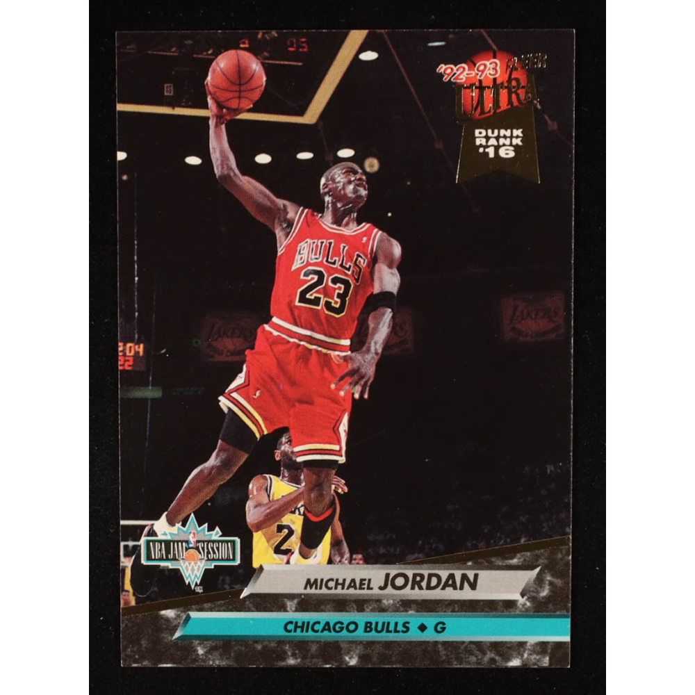 Michael Jordan 1992-93 Ultra #216 JS at PristineAuction.com
