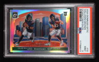 Caleb Williams / Rome Odunze 2024 Donruss Optic Downtown Duos #10 RC (PSA 9) at PristineAuction.com