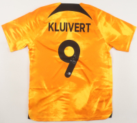 Patrick Kluivert Signed Holland Nike Authentic Jersey (Beckett) at PristineAuction.com