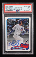 Pete Crow-Armstrong 2024 Topps '89 Topps Autographs #89BAPC RC (PSA 9) at PristineAuction.com