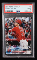 Shohei Ohtani 2018 Topps Walmart Holiday Snowflake #HMW17 RC (PSA 9) at PristineAuction.com