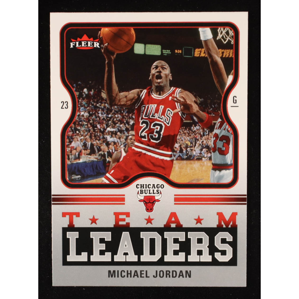 Michael Jordan 2006-07 Fleer Team Leaders #MJ at PristineAuction.com