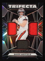Baker Mayfield 2024 Panini Obsidian Trifecta Swatches #24 at PristineAuction.com