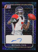 Michael Vick 2023 Leaf Pro Set Autographs Blue Mojo #PA-MV1 #15/15 at PristineAuction.com
