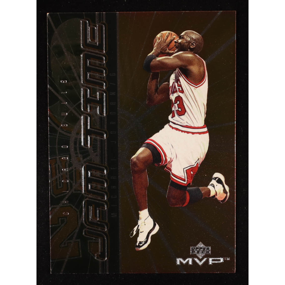 Michael Jordan 1999-00 Upper Deck MVP Jam Time #JT1 at PristineAuction.com