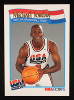 Michael Jordan 1991-92 Hoops #579 USA at PristineAuction.com
