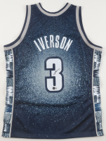 Allen Iverson Signed Georgetown Hoyas Mitchell & Ness Authentic Jersey (Beckett) at PristineAuction.com