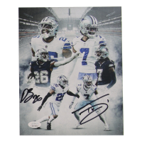 DaRon Bland & Trevon Diggs Signed Cowboys 8x10 Photo (JSA) at PristineAuction.com