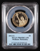 2013-S U.S. Presidential Proof $1 Coin - William McKinley 25th President (PCGS PR69DCAM) at PristineAuction.com