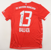 Michael Ballack Signed FC Bayern Munich Adidas Authentic Jersey (Beckett) at PristineAuction.com