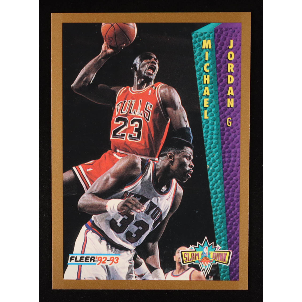 Michael Jordan 1992-93 Fleer #273 SD at PristineAuction.com