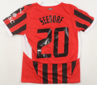 Clarence Seedorf Signed AC Milan Puma Authentic Jersey (Beckett) at PristineAuction.com