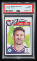 Lionel Messi 2021 Topps Living UEFA Champions League #400 (PSA 10) at PristineAuction.com