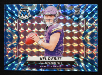 J.J. McCarthy 2024 Panini Mosaic Mosaic Reactive Blue #275 RC at PristineAuction.com