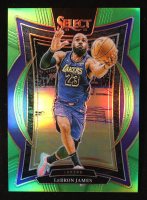 LeBron James 2024-25 Select Neon Green Prizms #54 #46/75 at PristineAuction.com
