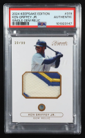 Ken Griffey Jr. 2024 Keepsake Edition Single Gem Relic #319 #19/99 (PSA Authentic) at PristineAuction.com