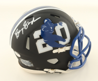 Barry Sanders Signed Lions Custom Speed Mini Helmet (Schwartz) at PristineAuction.com