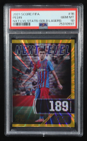 Pedri 2021-22 Score FIFA Next Level Stats Gold Lasers #16 #06/10 (PSA 10) at PristineAuction.com