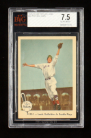 Leads Outfielders in Double Plays 1959 Fleer Ted Williams #43 (BVG 7.5) at PristineAuction.com