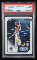 Ja Morant 2019-20 Panini Chronicles Bronze #84 / Threads RC (PSA 10) at PristineAuction.com