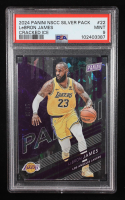 LeBron James 2024 Panini National Convention Cracked Ice #22 #14/25 (PSA 9) at PristineAuction.com