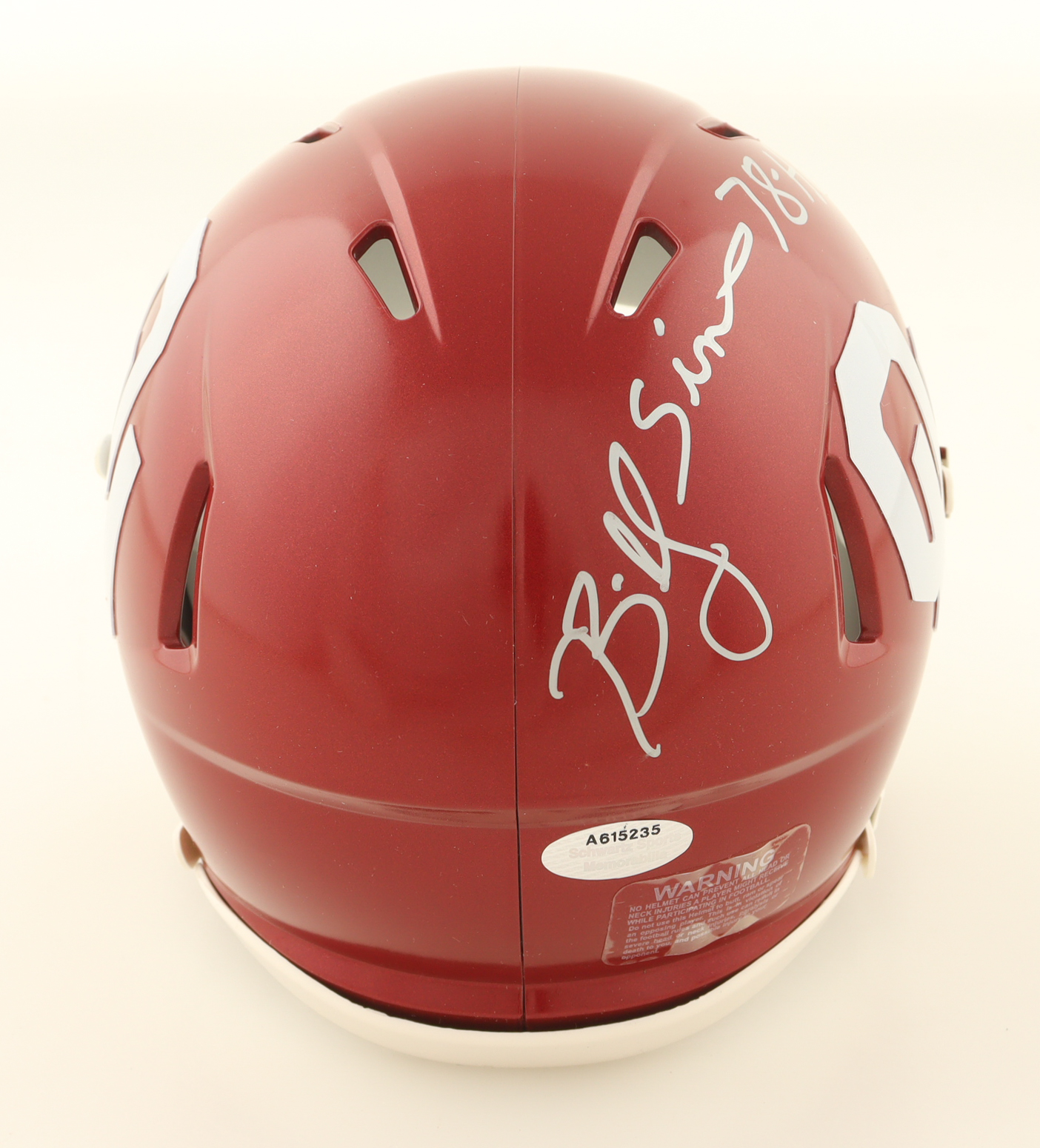 Billy Sims Signed Oklahoma Sooners Speed Mini Helmet Inscribed "78-Heisman" (Schwartz) at PristineAuction.com Billy Sims Signed Oklahoma Sooners Speed Mini Helmet Inscribed "78-Heisman" (Schwartz) at PristineAuction.com