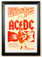 1978 AC/DC Custom Framed Poster Display at PristineAuction.com