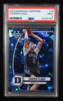 Cooper Flagg 2024-25 Bowman Chrome Sapphire University #16 RC (PSA 9) at PristineAuction.com