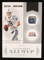 Peyton Manning 2010 Playoff National Treasures Ring of Honor #46 #44/99 at PristineAuction.com