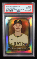Paul Skenes 2024 Topps Allen and Ginter Silver Portrait #282 RC (PSA 10) at PristineAuction.com
