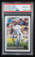 Vinicius Junior Signed 2018-19 Donruss #177 RR RC (PSA | Autograph Graded 10) at PristineAuction.com