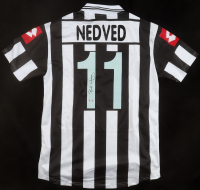 Pavel Nedved Signed Juventus FC Lotto Authentic Jersey (Beckett) at PristineAuction.com