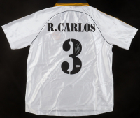 Roberto Carlos Signed Real Madrid Adidas Authentic Jersey (Beckett) at PristineAuction.com