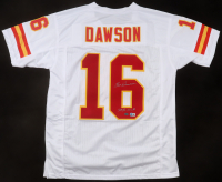 Len Dawson Signed Jersey Inscribed "SB IV MVP" (Beckett & Dawson) at PristineAuction.com