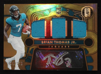 Brian Thomas Jr. 2024 Panini Gold Standard Rookie Jersey Autographs Triple #3 #055/149 RC at PristineAuction.com