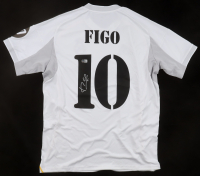 Luis Figo Signed Real Madrid F.C. Adidas Authentic Jersey (Beckett) at PristineAuction.com