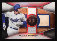 Freddie Freeman 2025 Topps Tribute Triple Relics #TTRFF #006/199 at PristineAuction.com
