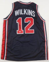 Dominique Wilkins Signed Jersey (PSA) at PristineAuction.com