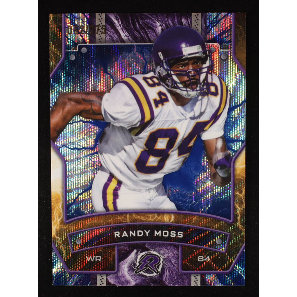 Randy Moss 2024 Topps Resurgence Navy Surge #64 #062/275 at PristineAuction.com