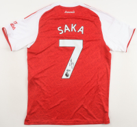 Bukayo Saka Signed Arsenal F.C. Adidas Authentic Jersey (Beckett) at PristineAuction.com