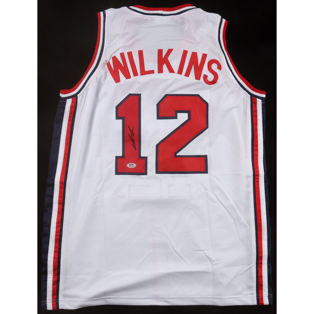 Dominique Wilkins Signed Jersey (PSA) at PristineAuction.com