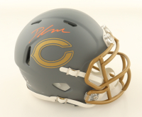 D'Andre Swift Signed Bears Slate Alternate Speed Mini Helmet (Schwartz) at PristineAuction.com