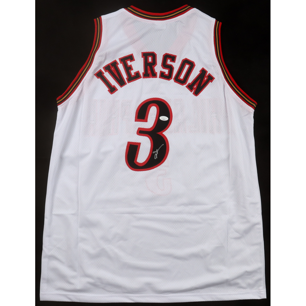Allen Iverson Signed Jersey (JSA) at PristineAuction.com