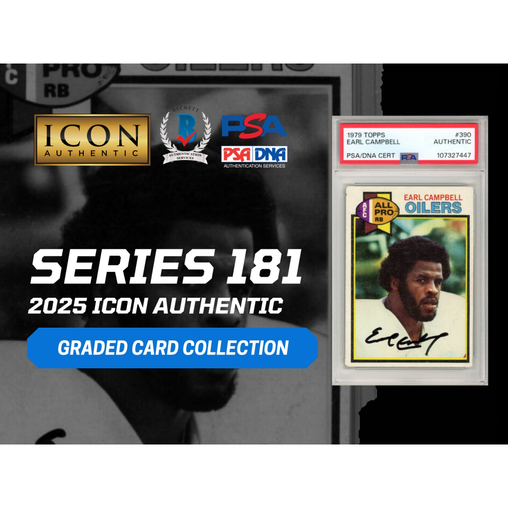2025 Icon Authentic Graded Card Collection Mystery Box Series 181 at PristineAuction.com
