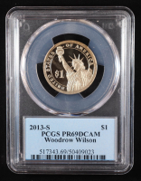 2013-S U.S. Presidential Proof $1 Coin - Woodrow Wilson 28th President (PCGS PR69DCAM) at PristineAuction.com