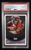 Patrick Mahomes II 2017 SAGE HIT Premier Draft #43 IF RC (PSA 10) at PristineAuction.com