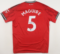 Harry Maguire Signed Manchester United F.C. Adidas Authentic Jersey (Beckett) at PristineAuction.com