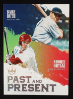 Babe Ruth / Shohei Ohtani RC 2018 Diamond Kings Past and Present #10 at PristineAuction.com