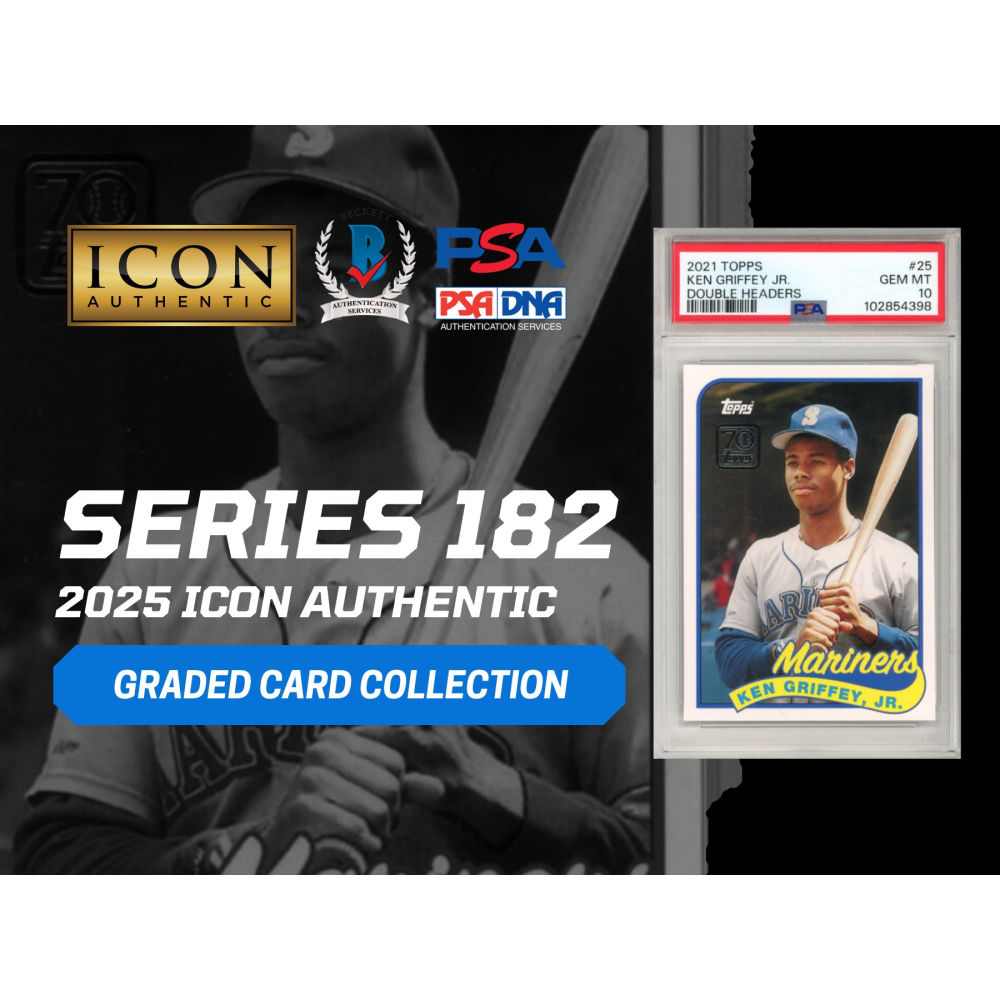 2025 Icon Authentic Graded Card Collection Mystery Box Series 182 at PristineAuction.com